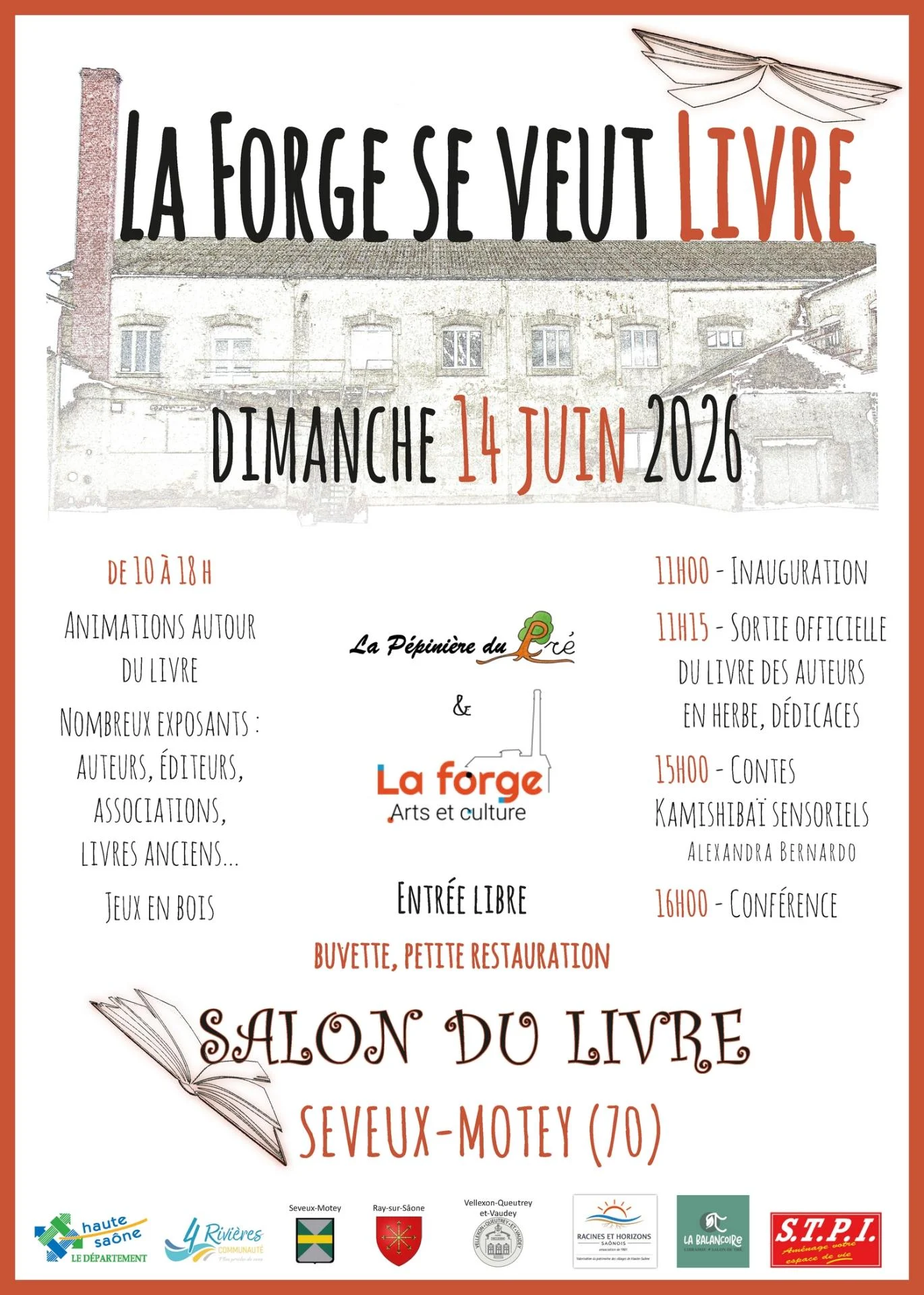 Affiche forge 2026 red