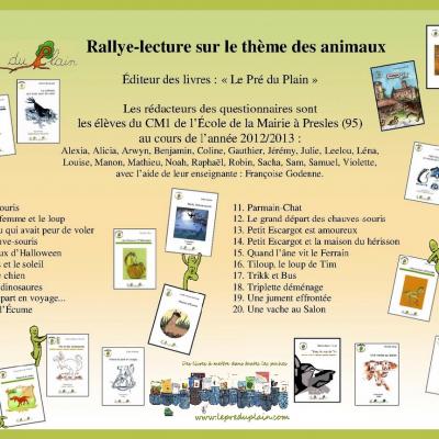 Rallyelectureanimaux